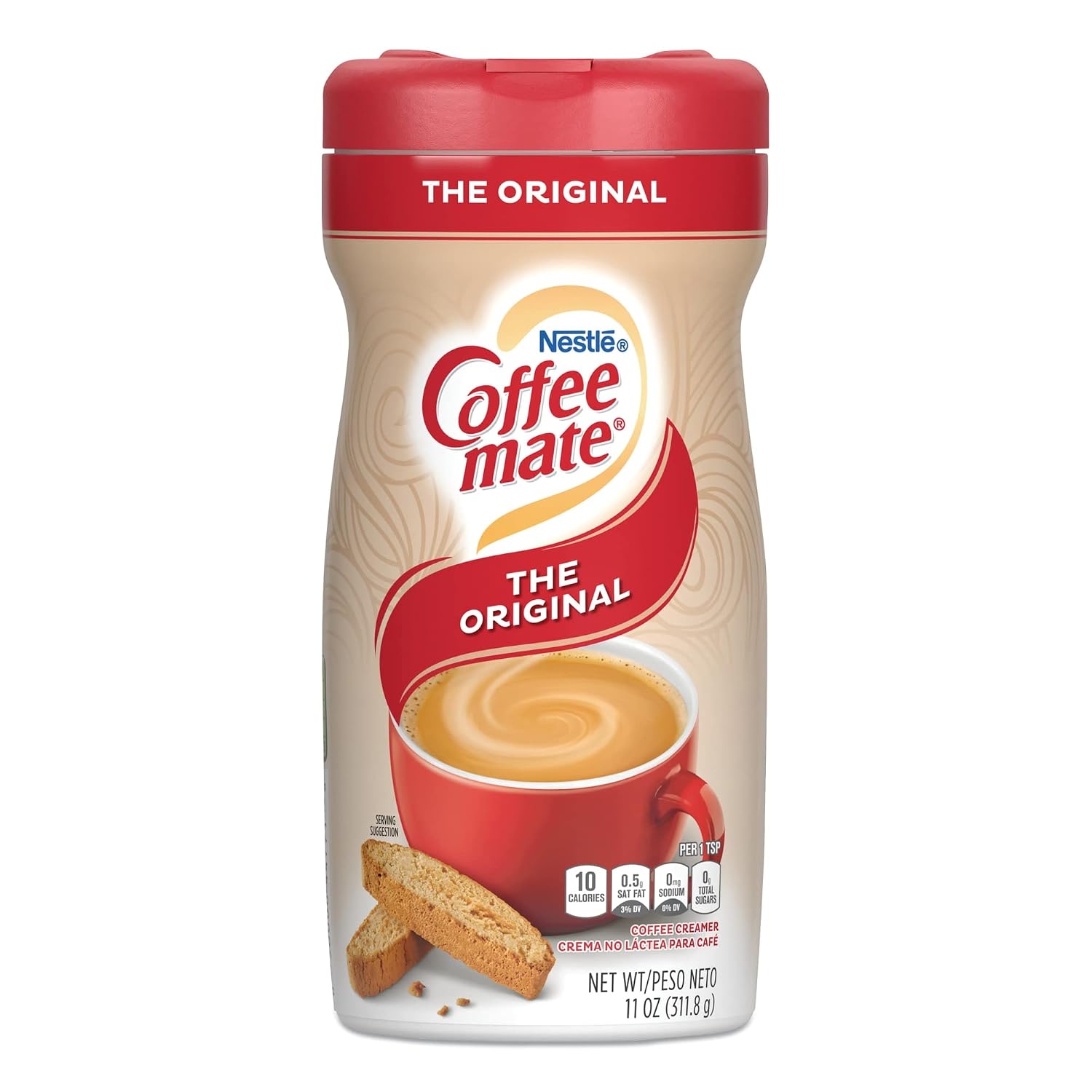 Coffee-mate Original Flavor Powdered Creamer, 11 oz, Case of 2