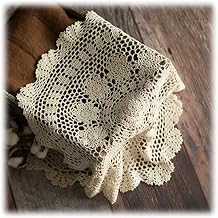 Honra Baby Photoshoots Props Blanket Newborn Photography Crochet Rug Photo Posing Layer Vintage (Cream BM)