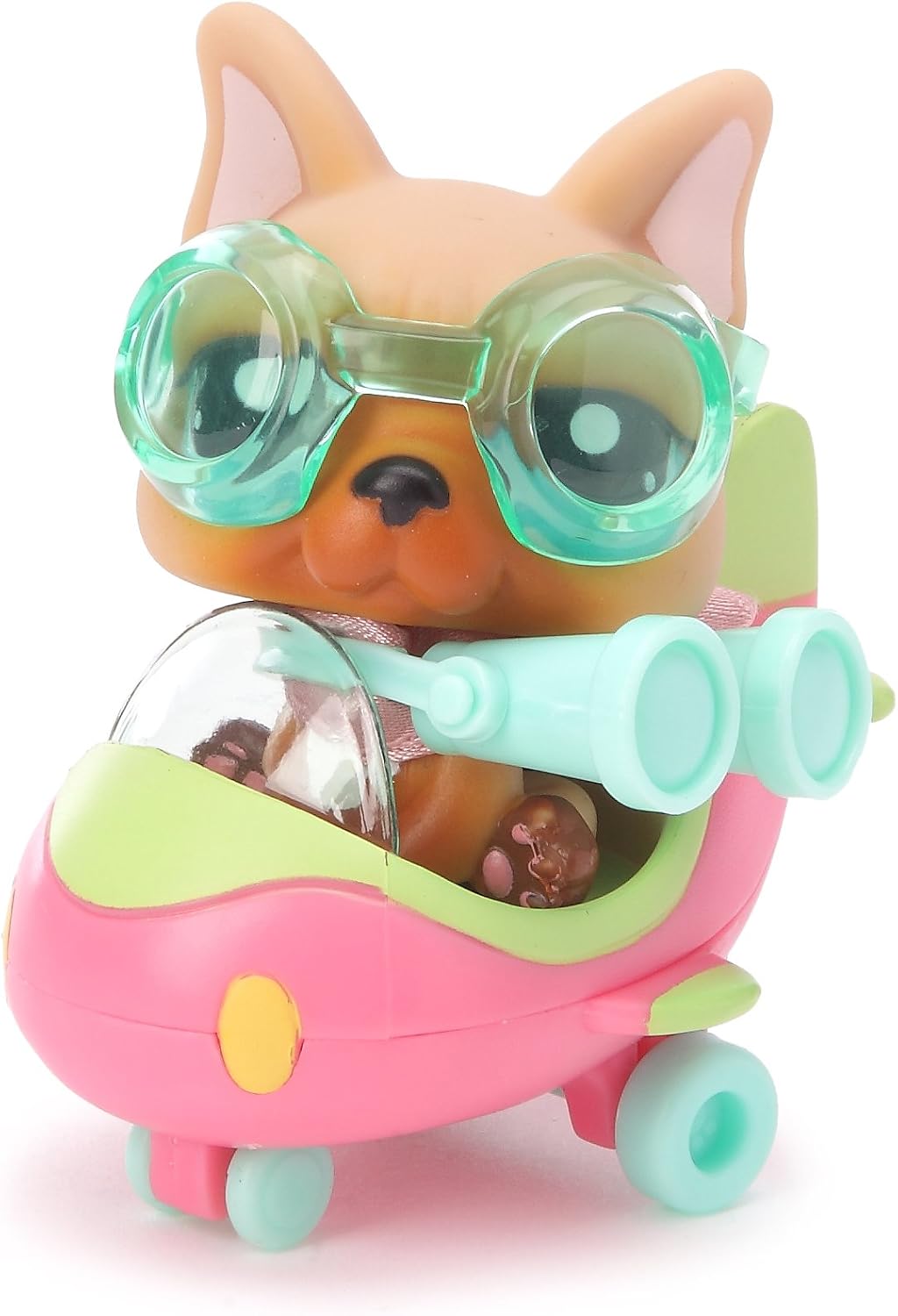 Littlest Pet Shop- Pets On The Go Dog with Plane 1847