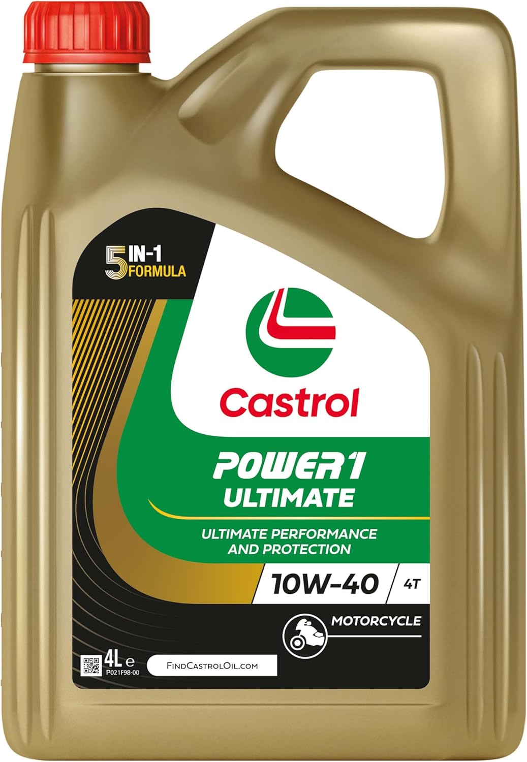 Castrol POWER1 ULTIMATE 4T 10W-40 Motorcycle Oil 4L