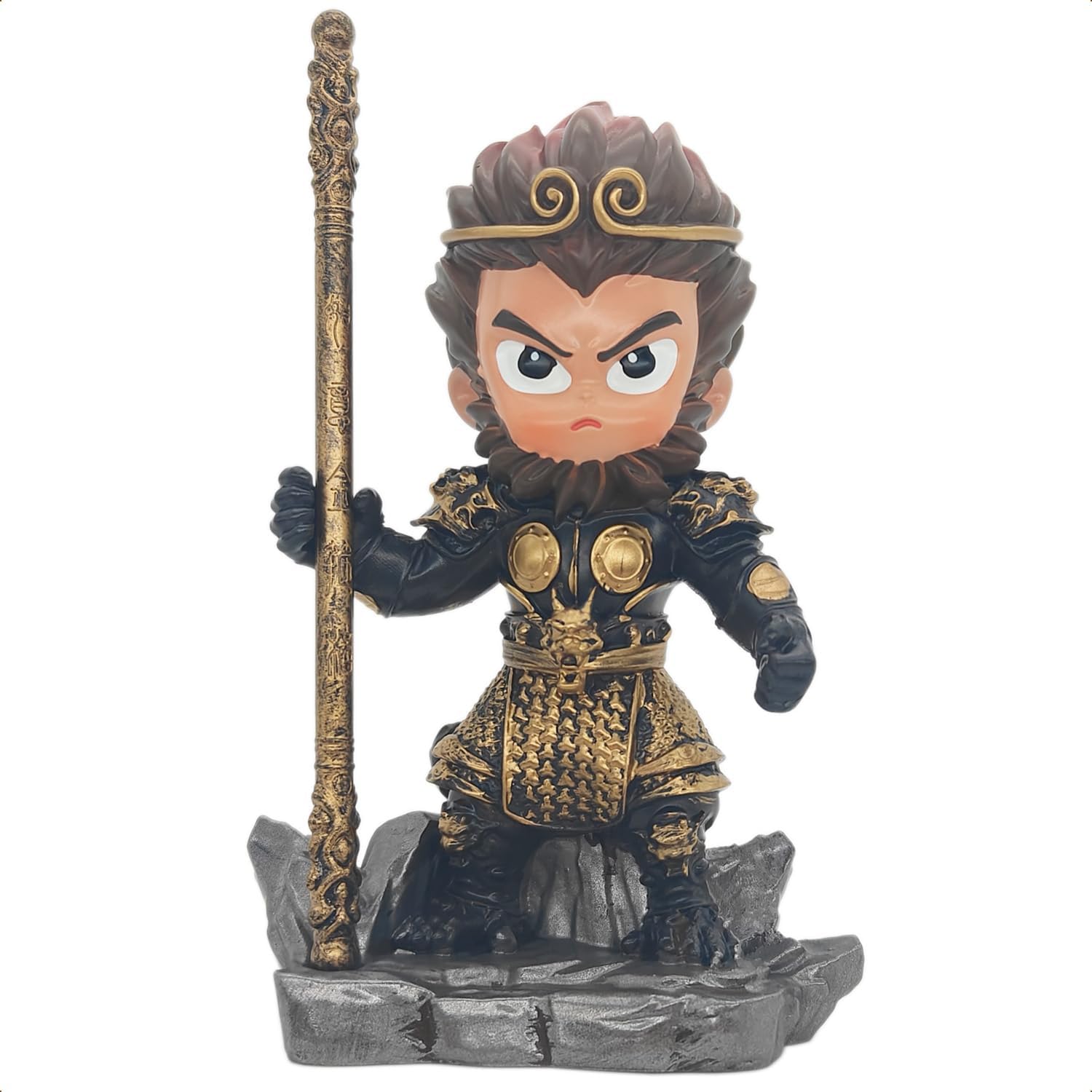 KOOLIYA Black Myth Wukong Figure, The Monkey King Goku Action Figure Statue Figurine Capsule Toy Ornaments Best Gift Collection Pose-3