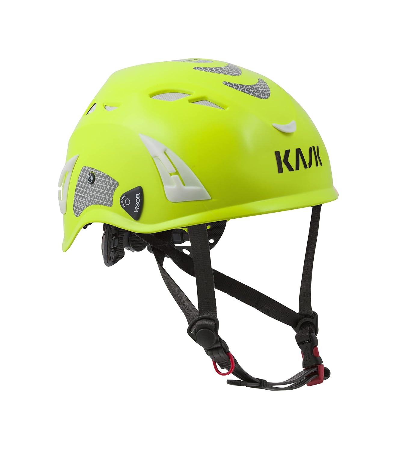 Kask America Inc Hlmt Sfty Hivis Lme Superplasma, Universal-Adjustable from 53 to 63cm (WHE00037.224)