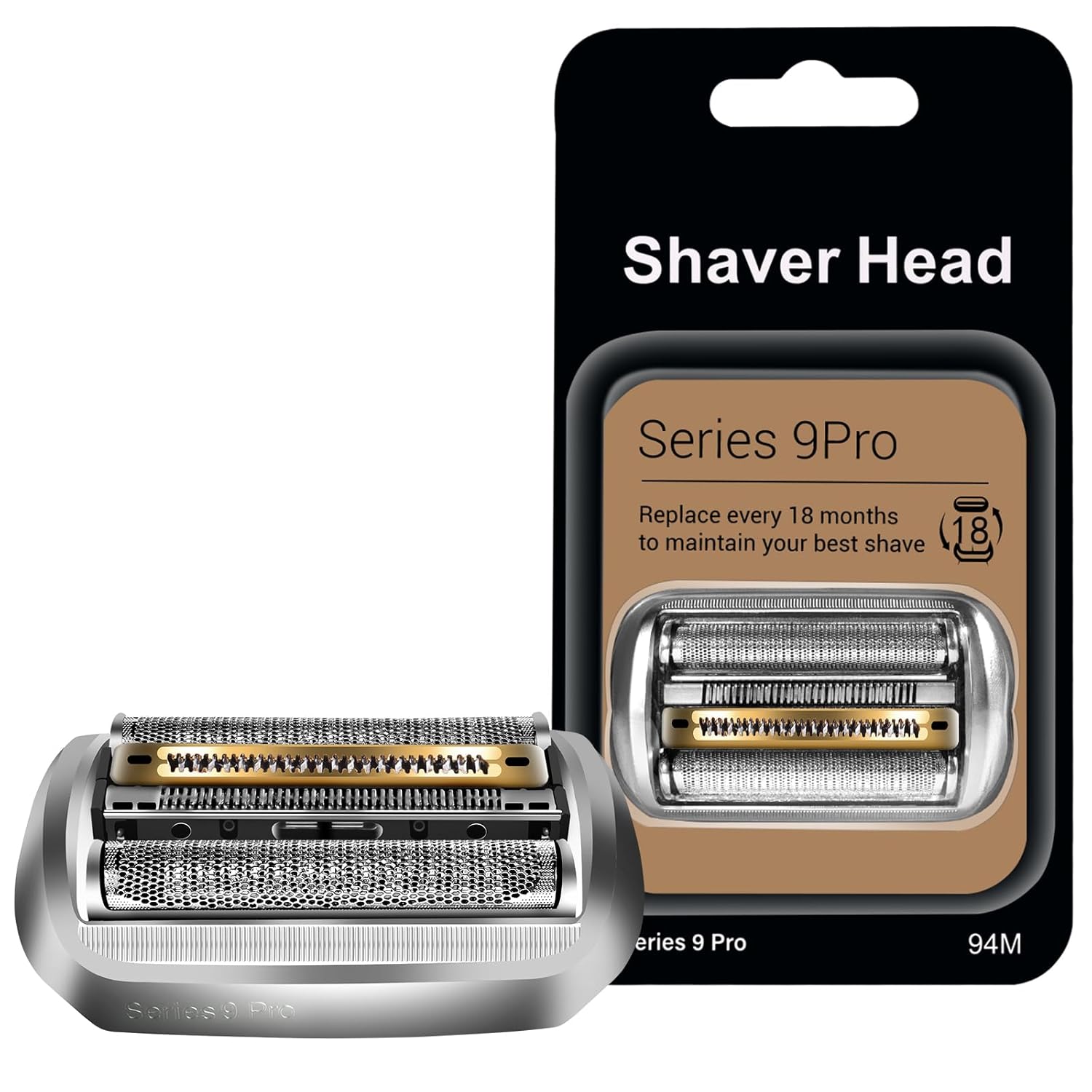 94M Replacement Heads Compatible with Braun Series 9 Electric Shaver Replacement blades,for Braun s9 Sport Replacement Head and Series 9 Pro Electric Razors 9290cc,9291cc,9370cc,9293s,9385cc,9390cc