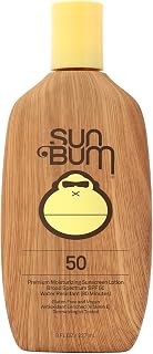 Sun Bum Original SPF 50 Sunscreen Body Lotion | Broad Spectrum Moisturizing Sunblock with Vitamin E | Hawaii 104 Act Compliant (Octinoxate & Oxybenzone Free) | 8 oz
