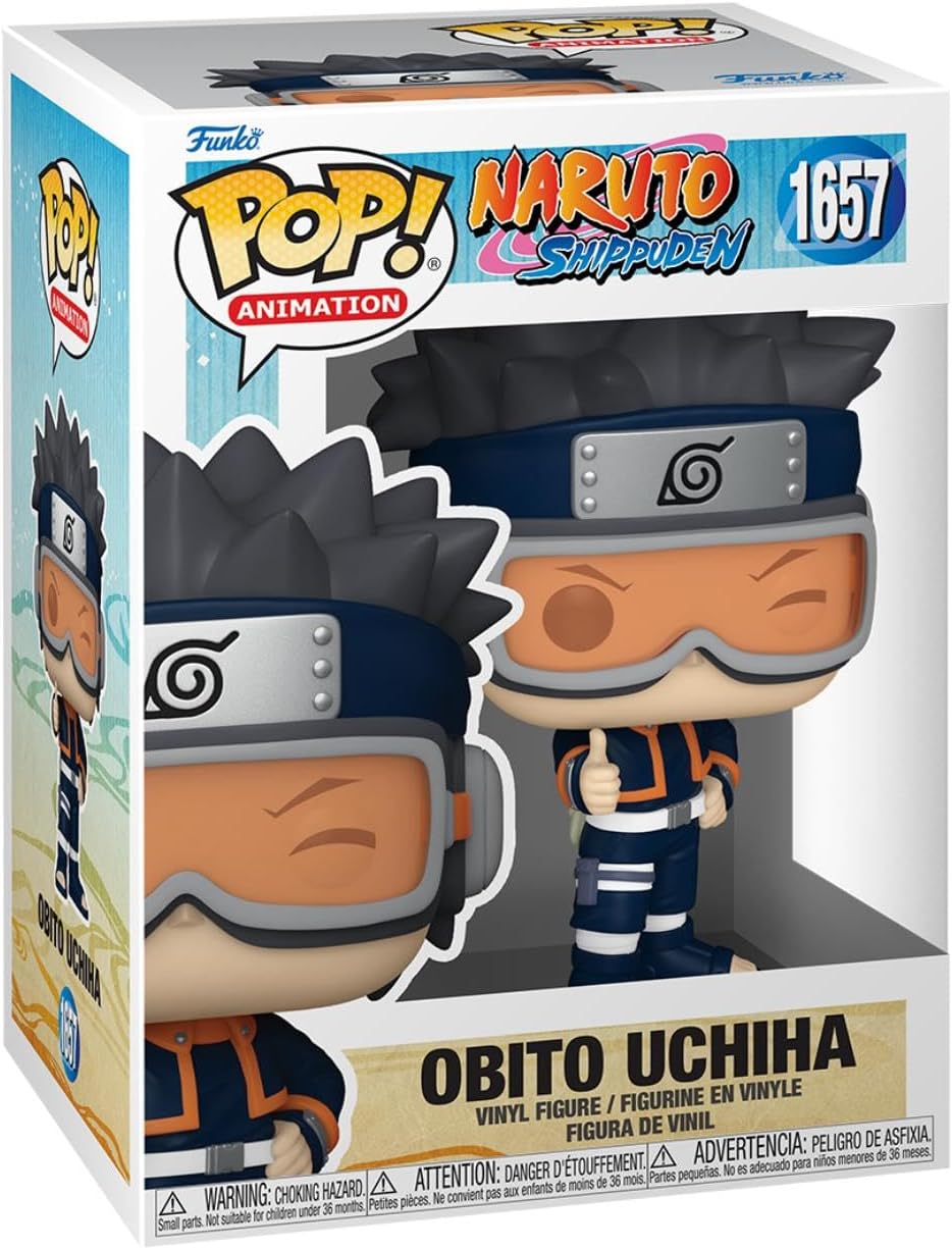 Funko POP! Animation: Naruto - Obito Uchiha - (Kid) - Collectable Vinyl Figure - Gift Idea - Official Merchandise - for Kids & Adults - Anime Fans - Model Figure for Collectors and Display