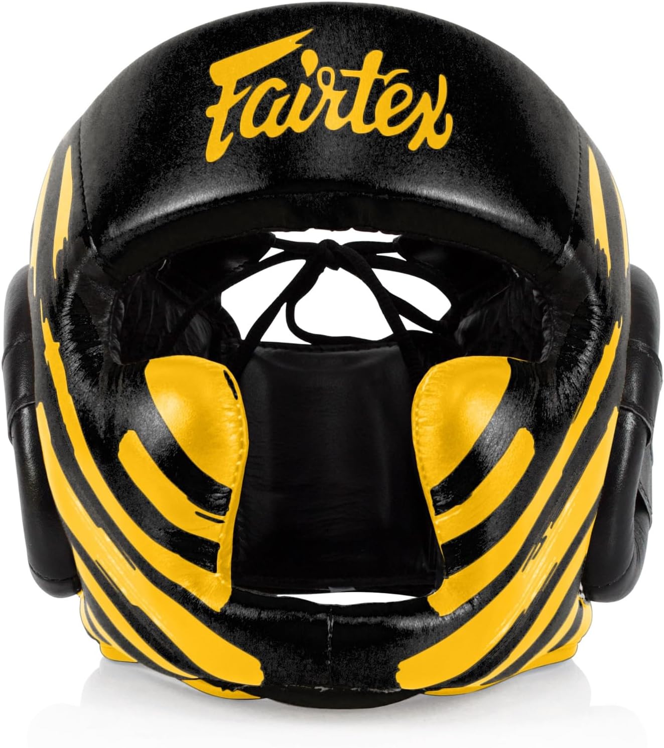Fairtex Full Head Guard, Muay Thai MMA Sparring Helmet Protective Headgear