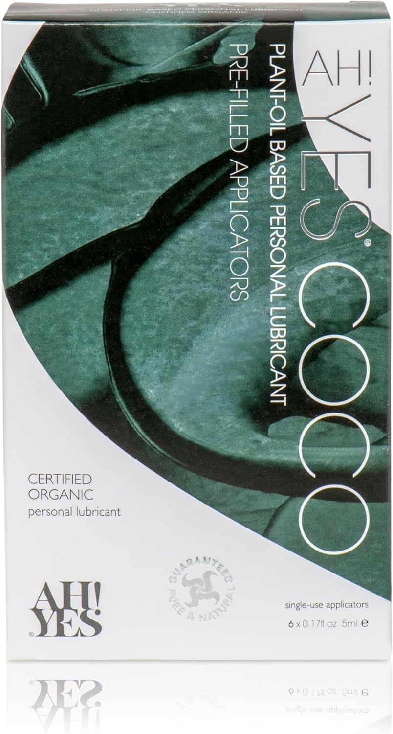 Coco Plant-Oil Lubricant (6 x 0.17 Fl Oz Applicators)