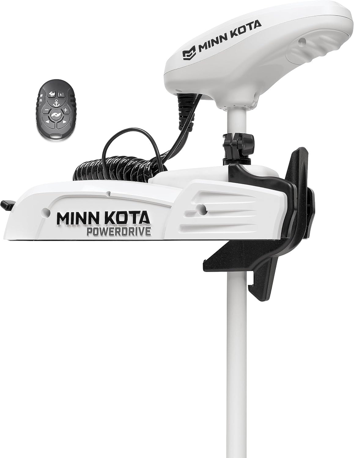 Minn Kota Riptide PowerDrive Bow-Mount Electric Trolling Motor with Mircro Remote – 55 Lb. Thrust, 54 In. Shaft, Saltwater