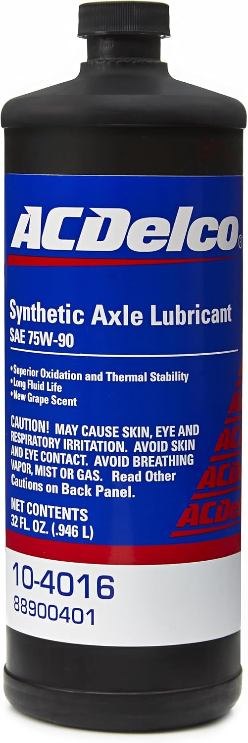ACDelco GM Original Equipment 10-4016 GL-5 75W-90 Synthetic Axle Lubricant - 1 qt, 32 Ounce