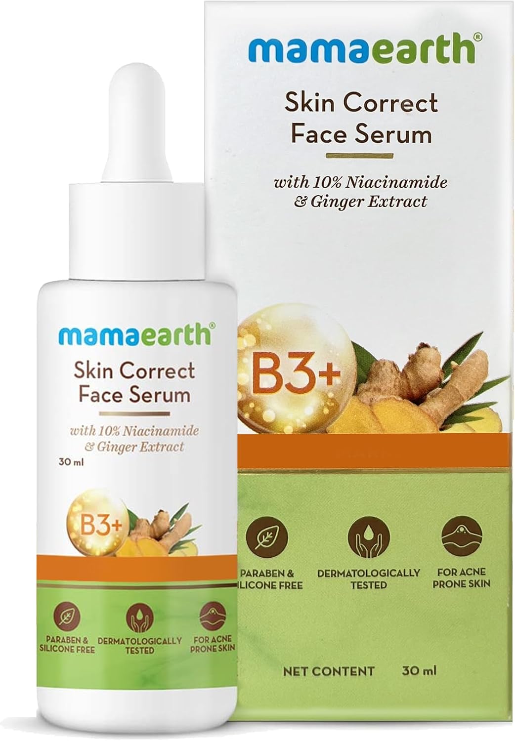 Mamaearth Skin Correct Face Serum with Niacinamide, 30ml