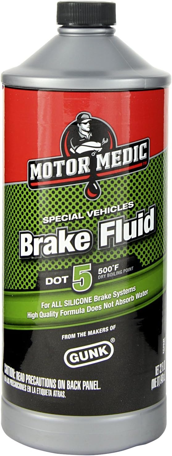 Niteo Products Motor Medic M4032/6 DOT 5 Silicone Brake Fluid - 32 oz.