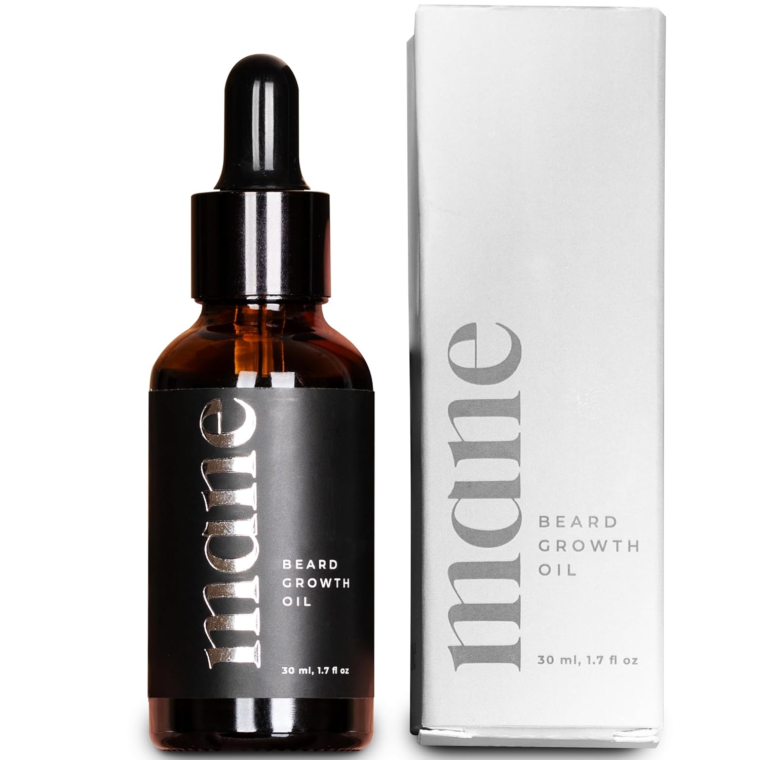 Beard Growth Oil for Men (30ml) Activate Hair Roots for Fuller & Thicker Beard, Mustache Grow Oil - Facial Hair Growth for Men