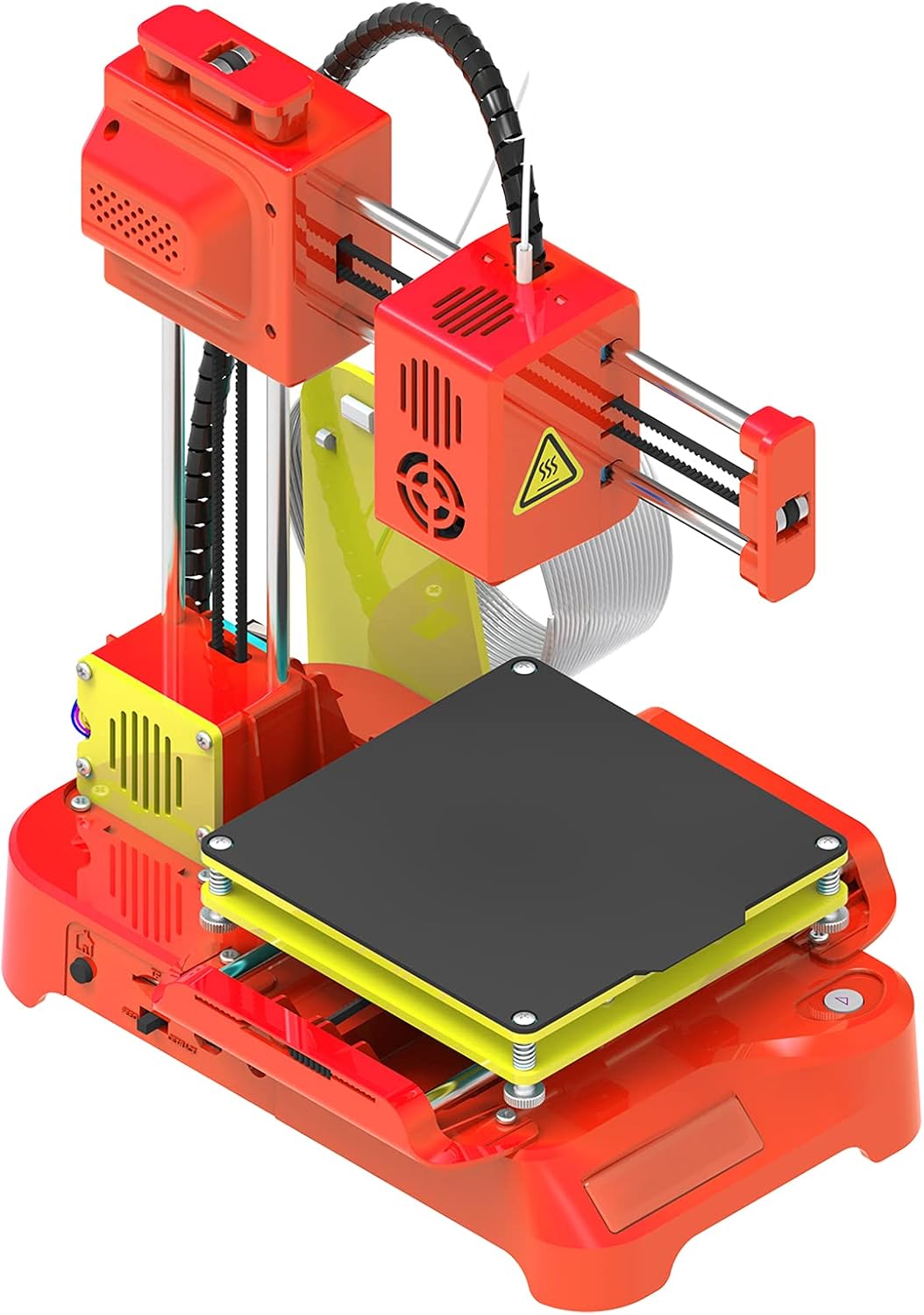 Mini 3D Printer, K7 Desktop Mini 3D Printer 100X100X100mm Printing Size for Kids Student Education for Beginners Kids Teens(3)