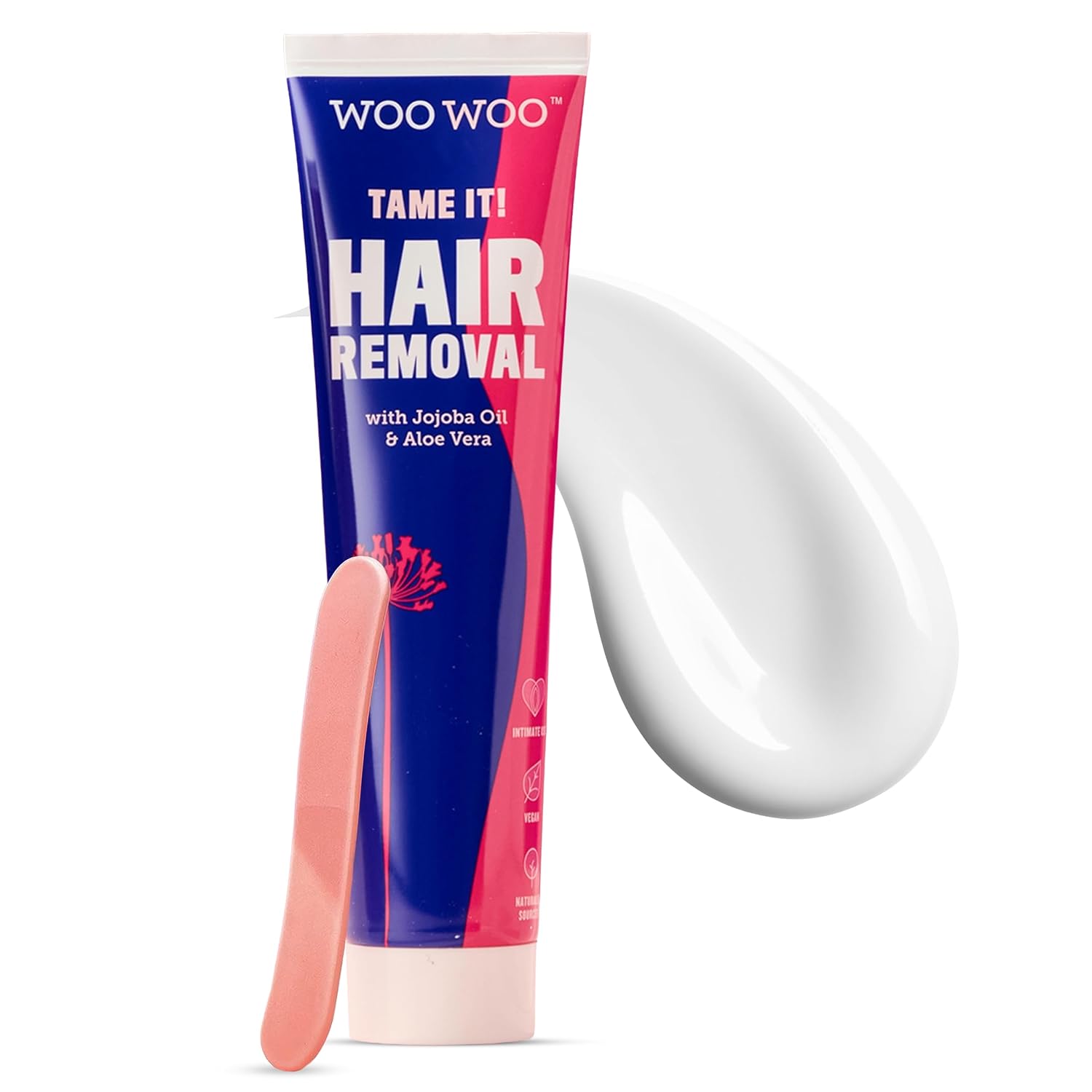 WOOWOO Tame It! Bikini Line Hair Removal Cream for Women, 3.4oz/100ml