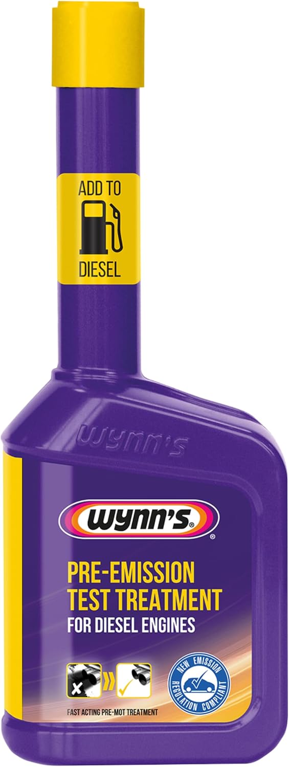 Wynn's Diesel Pre-Emission Test MOT Treatment - Reduces Emissions - 325ml