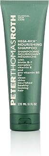 Peter Thomas Roth | Mega-Rich Nourishing Shampoo | Biotin B-7 Complex Shampoo for Clean, Shiny, Healthier-Looking Hair, 8 Fl Oz (Pack of 1)