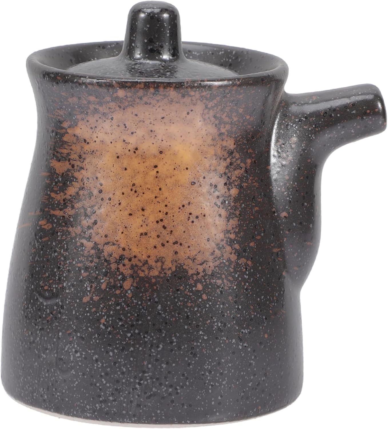 POPETPOP Reusable Ceramic Soy Sauce Dispenser Vinegar Bottle Elegant Kitchen Storage for Oil Dressing Condiments Corrosion Resistant for Cooking Dining