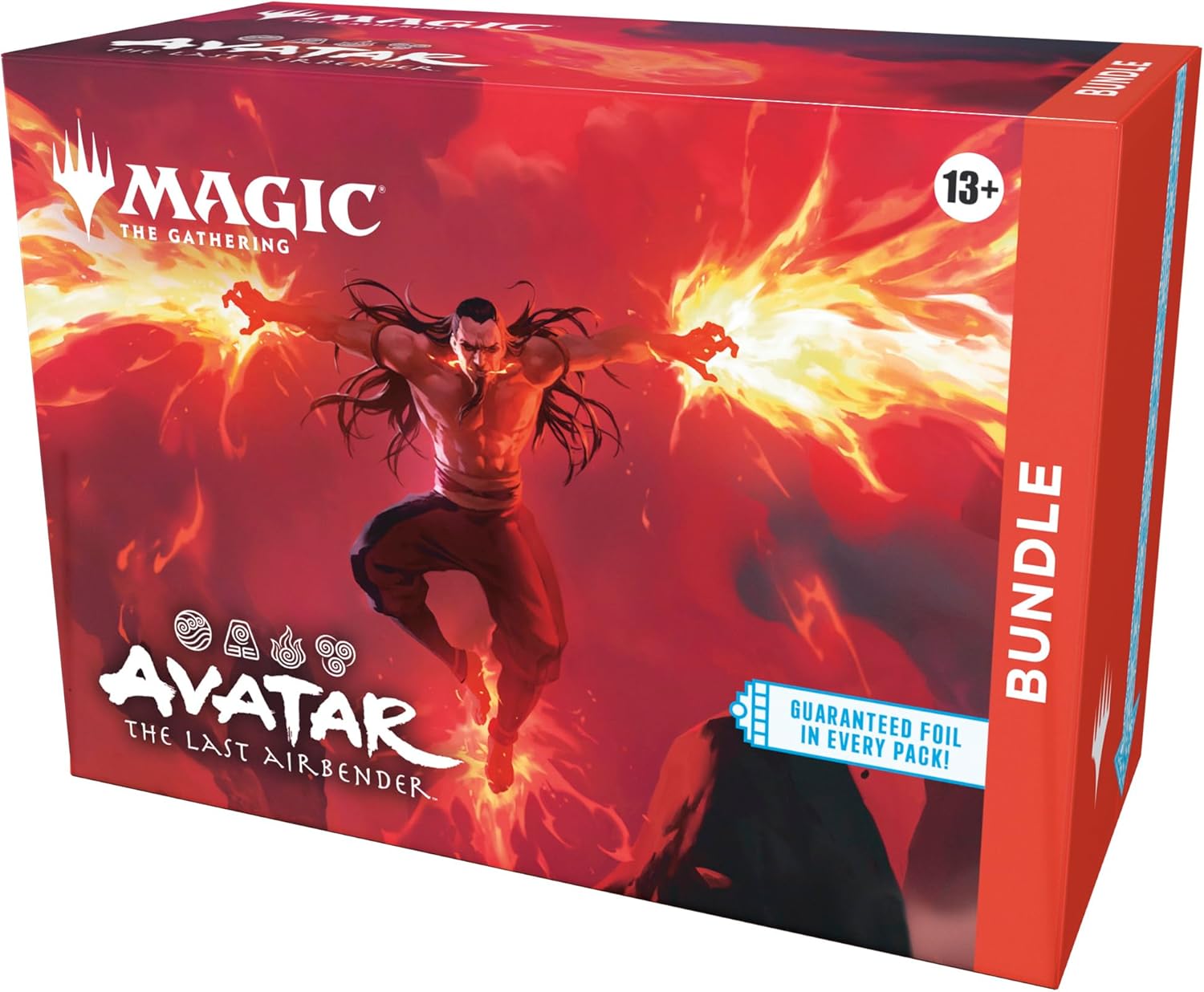 Magic: The Gathering | Avatar: The Last Airbender Bundle | Includes 9 Play Boosters, 30 Lands, 1 Foil Alt-Art Promo Card + Exclusive Accessories | Collectible Trading Card Game