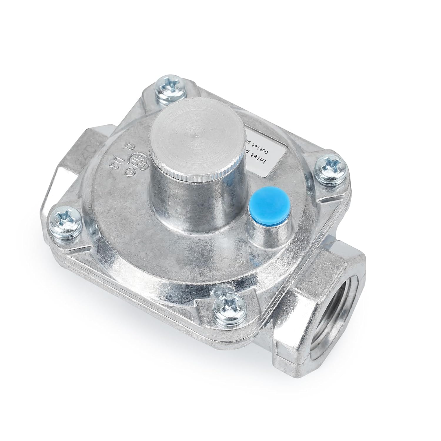 Stanbroil 1/2'' Gas Pressure Regulator for Liquefied Propane and Natural Gas, NG 5" WC Out/LPG 10" WC Out