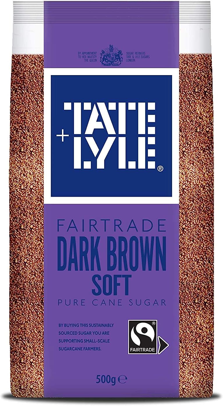 Tate & Lyle's Fairtrade Dark Brown Soft Sugar, 500g