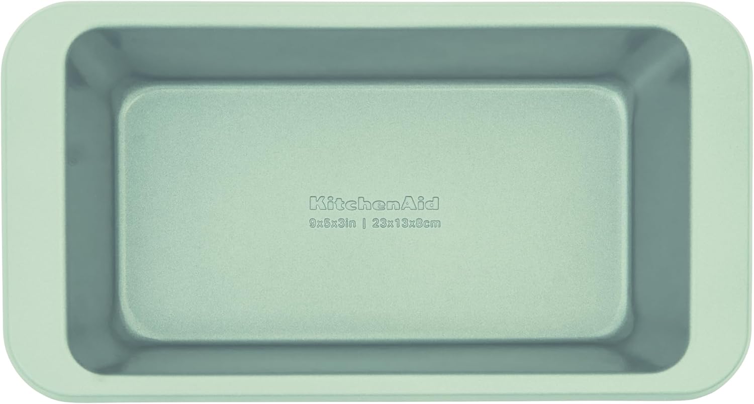 KitchenAid 9x5in Nonstick Aluminized Steel Loaf Pan, Pistachio