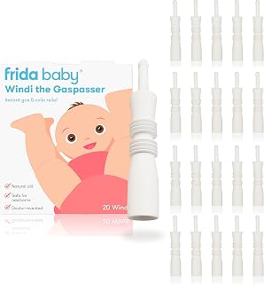 Frida Baby Windi Gas Passer | Baby Gas Relief and Colic Baby Relief, Baby Constipation Relief | 10 Count (Pack of 2)