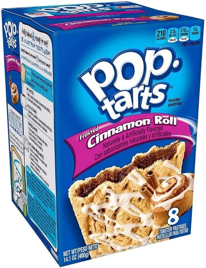 Pop Tarts Frosted Cinnamon Roll 13.5oz (384g)