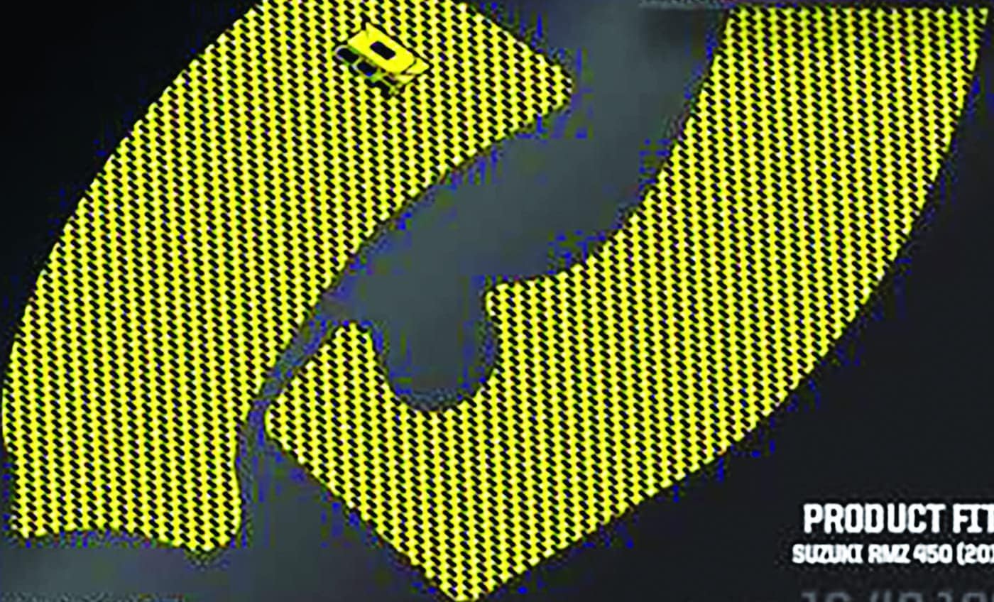 D'cor 16-40-106 Frame Grip Guard Decals - OEM