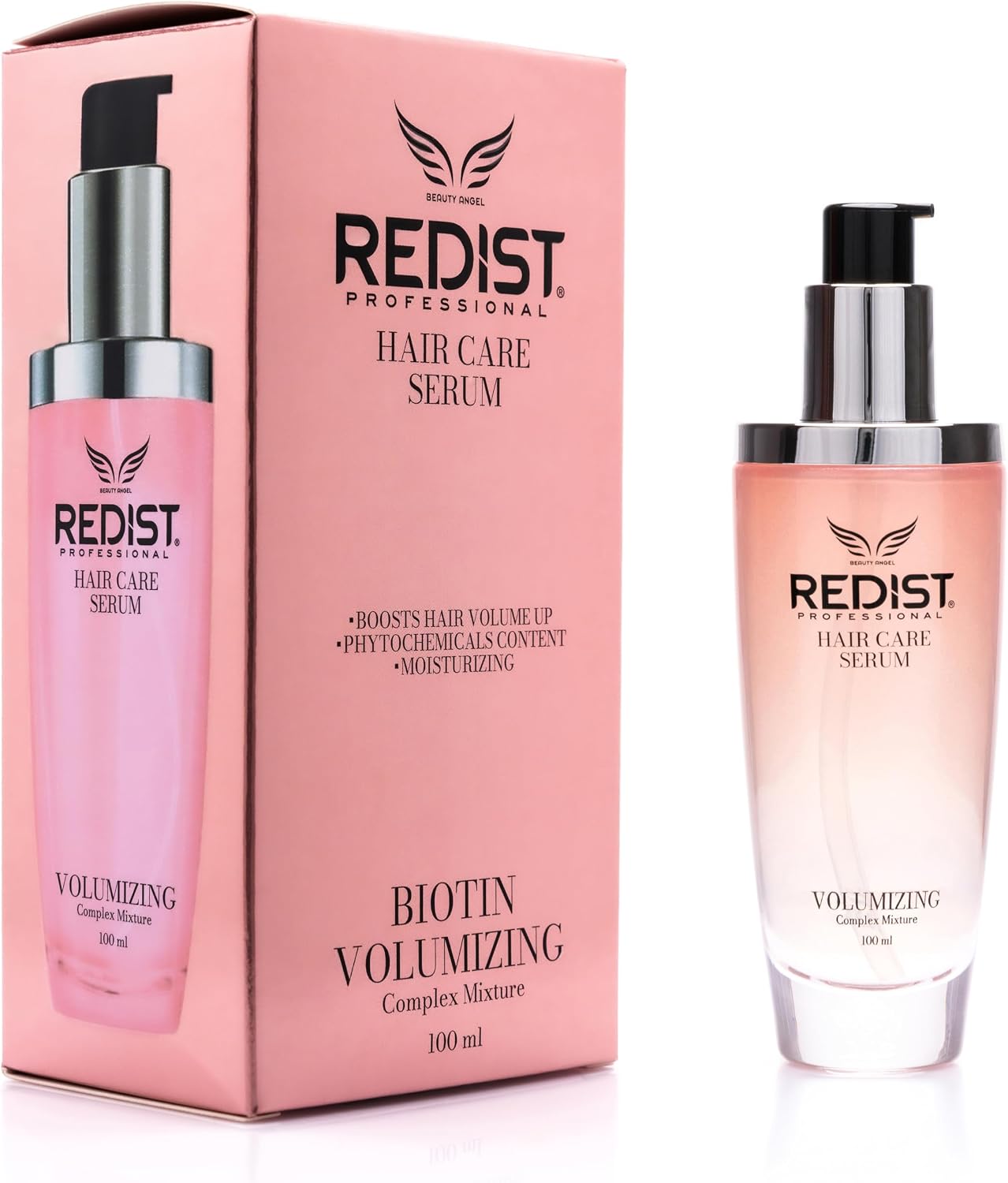 Redist Biotin Hair Serum 100ml – Volumizing & Strengthening Treatment with Amino Acids & Botanical Extracts for Fuller-Looking Hair