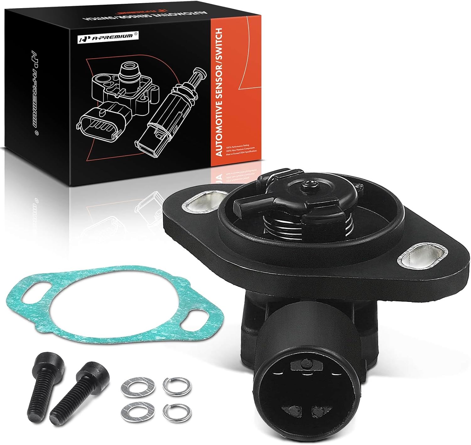 A-Premium TPS Throttle Position Sensor Compatible with Honda Accord 1990-2002, Civic 1989-2000, Civic del Sol 1993-1997, CRV CRX Odyssey Pilot & Acura CL Integra 1988-2001, MDX, Replace# 16400P06A11