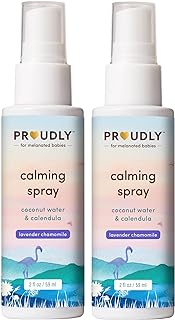 PROUDLY Calming Spray by Gabrielle Union & Dwyane Wade, Gentle Room, Linen & Skin Mist, Sleep Mist with Natural Fragrance, Lavender & Chamomile, 2-Pack (2 oz each)