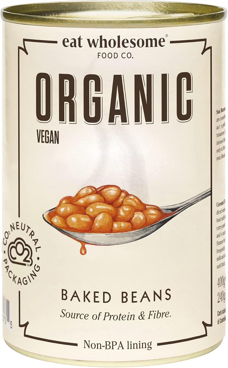 Eat Wholesome Organic Baked Beans 400g (Pack of 12)
