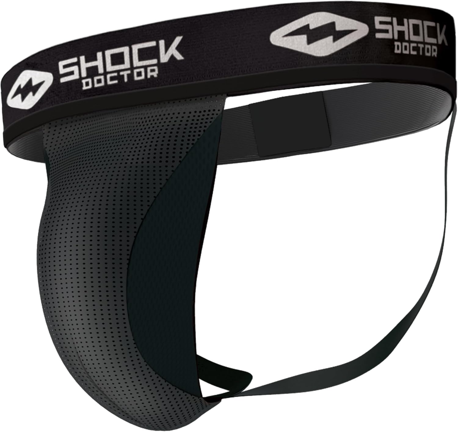 Shock Doctor Athletic Supporter with Cup Pocket, Jock Strap Protection, (Cup Not Included)