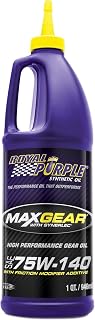 ROYAL PURPLE MAX GEAR 75W140 Quart BOTLE