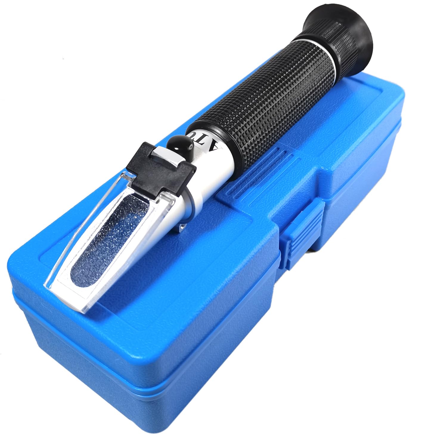 Aquarium Salinity Refractometer with ATC Function,Saltwater Test Kit for Seawater, Pool, Aquarium, Fish Tank...Dual Scale: Specific Gravity & Salt Percent