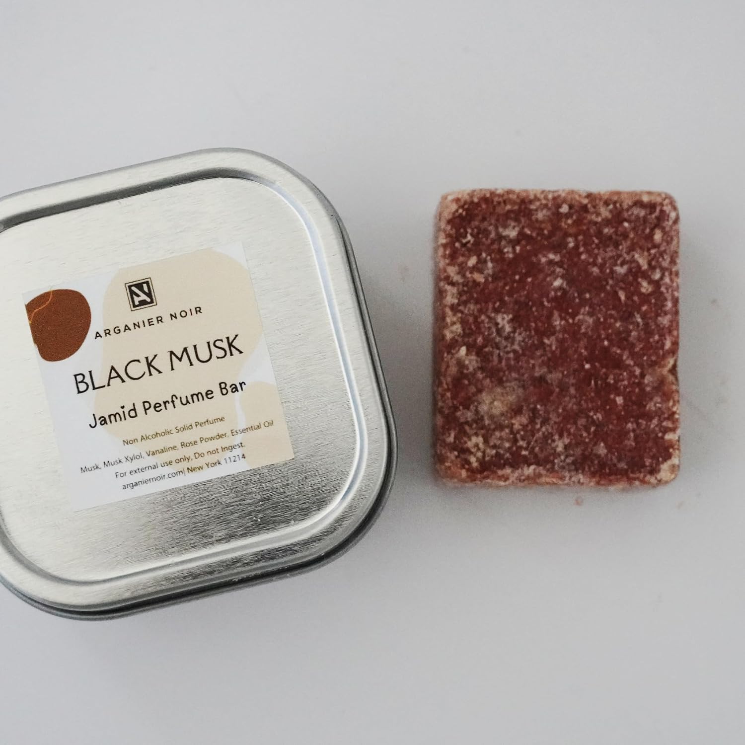 Arganier Noir Moroccan Musk Bar Solid Musk