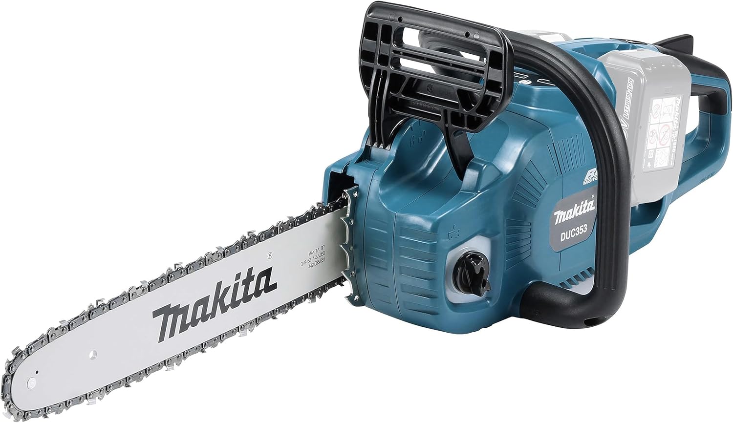 Makita DUC353Z Twin 18V (36V) Li-ion LXT 35cm Brushless Chainsaw, Batteries and Charger Not Included