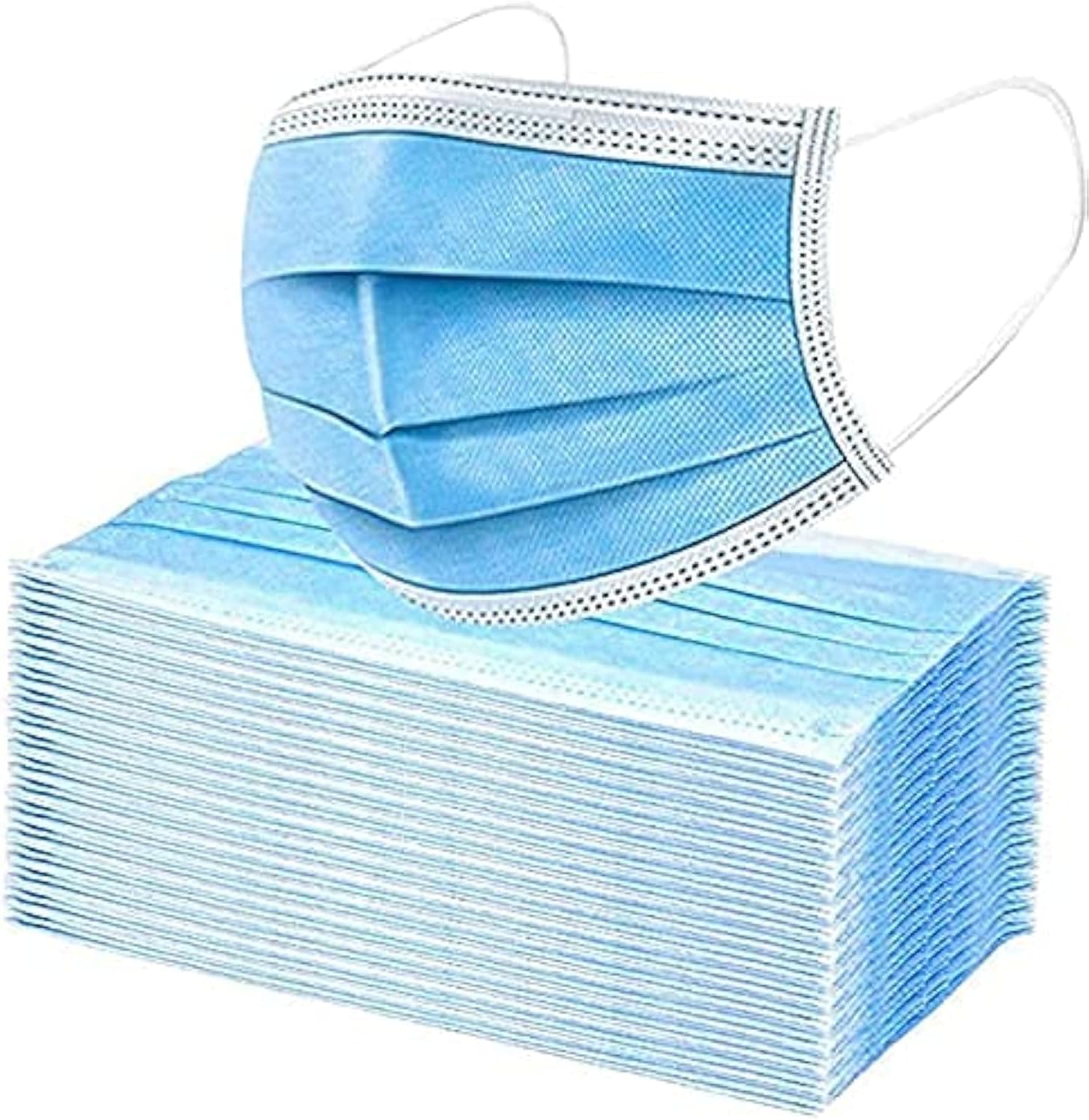 PURE GEM Premium Pack of Children's Size Disposable Kids Face Mask, Boys and Girls, Bulk Pack 3-Ply Mask For School