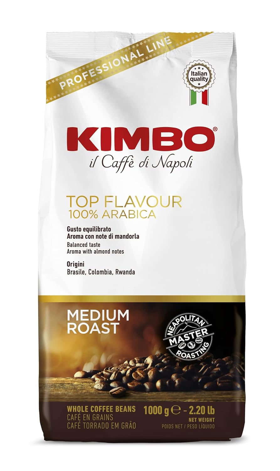 Caffe Kimbo - Top Flavor - Espresso Whole beans - 2.2lb Bag