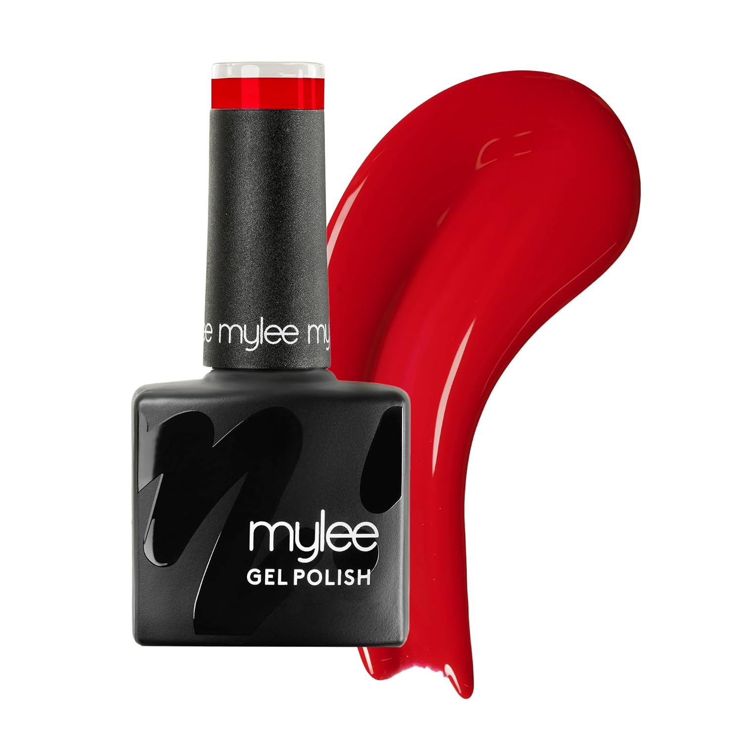 mylee Gel Nail Polish 8ml [French Cancan] - UV/LED Soak-Off Nail Art Manicure Pedicure for Professional, Salon & Home Use [Red Range] - Long Lasting & Easy to Apply