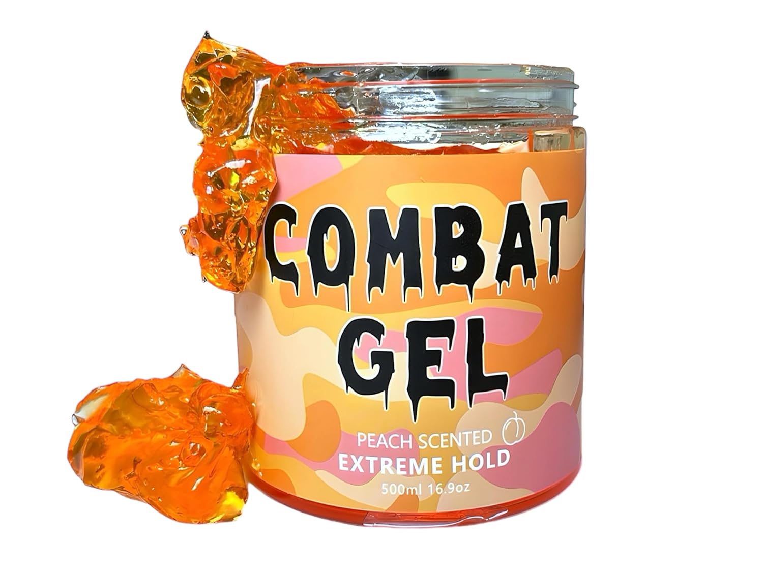extreme hold hair gel (500 ML, Peach)