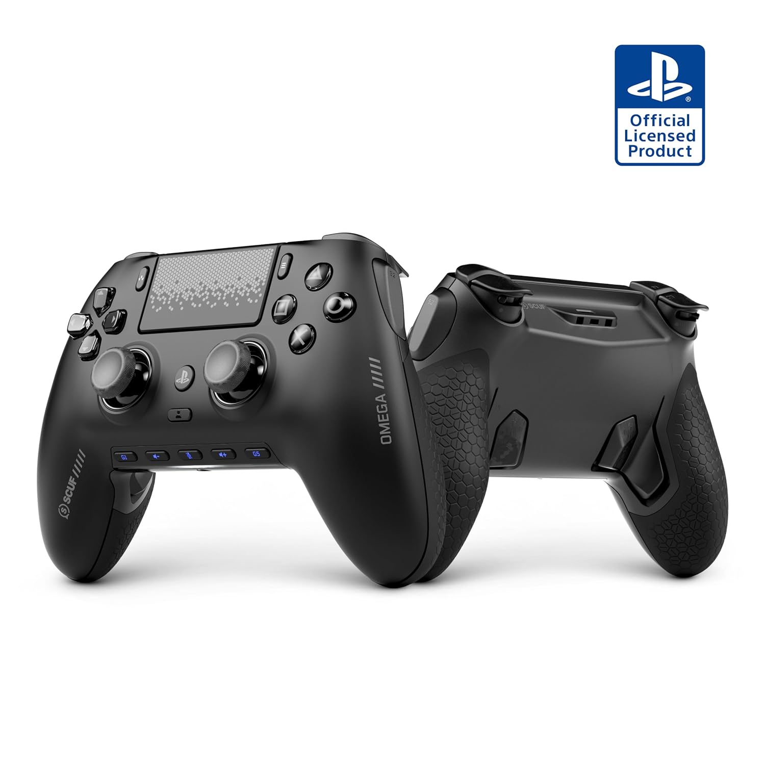 SCUF OMEGA PS5 Wireless Performance Controller – Officially Licensed, 11 Custom Inputs, Instant Triggers, Low Latency, TMR Durable Thumbsticks – Windows PC Compatible – Black