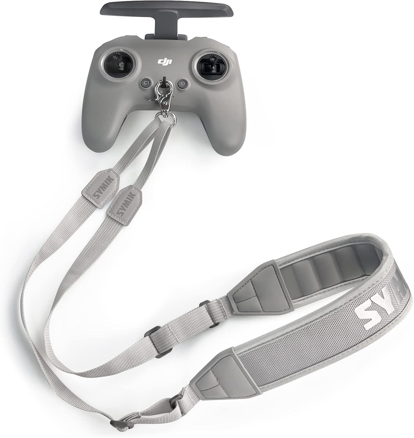 SYMIK Remote Controller Lanyard for DJI FPV/Avata 2, Phantom 4/3, Inspire FPV Remote Controller 3/2, Bracket, Adjustable Neck Strap/Shoulder Strap with Comfortable EVA Padding