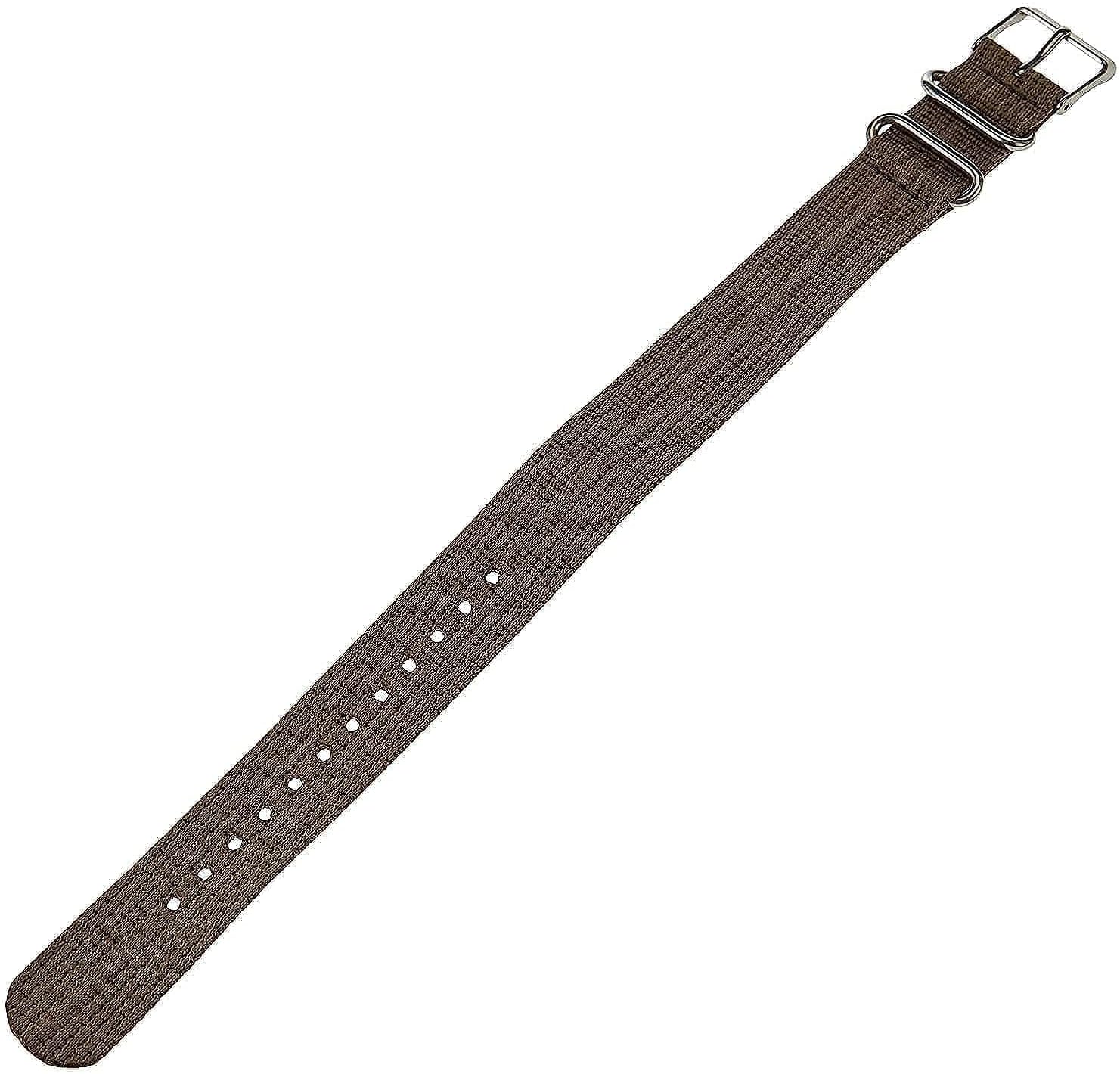 Timex Single-Layer 20mm Slip-Thru Strap