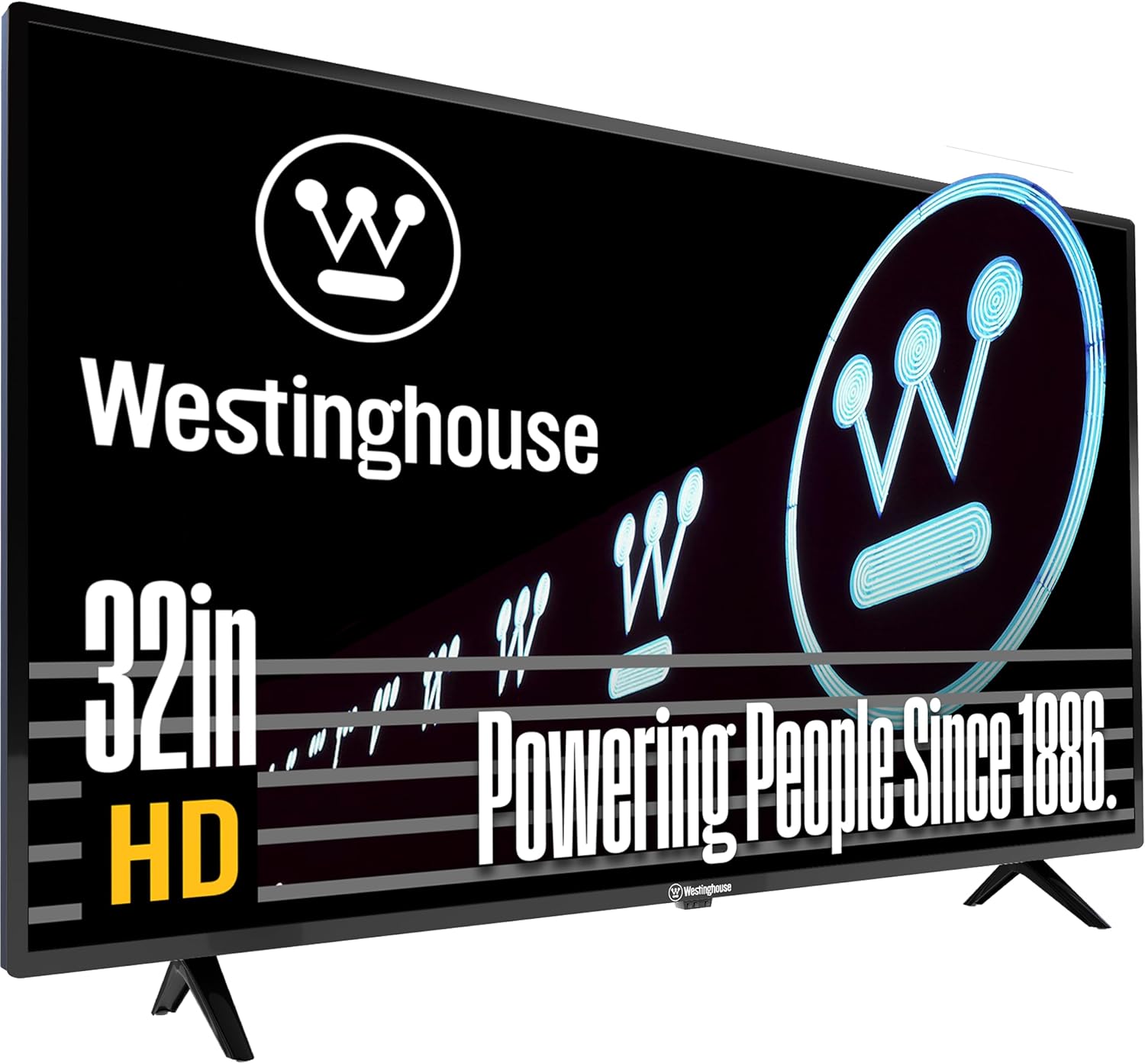 Westinghouse 32 Inch HD Non Smart TV, Small Flat Screen, Works w/Fire Stick