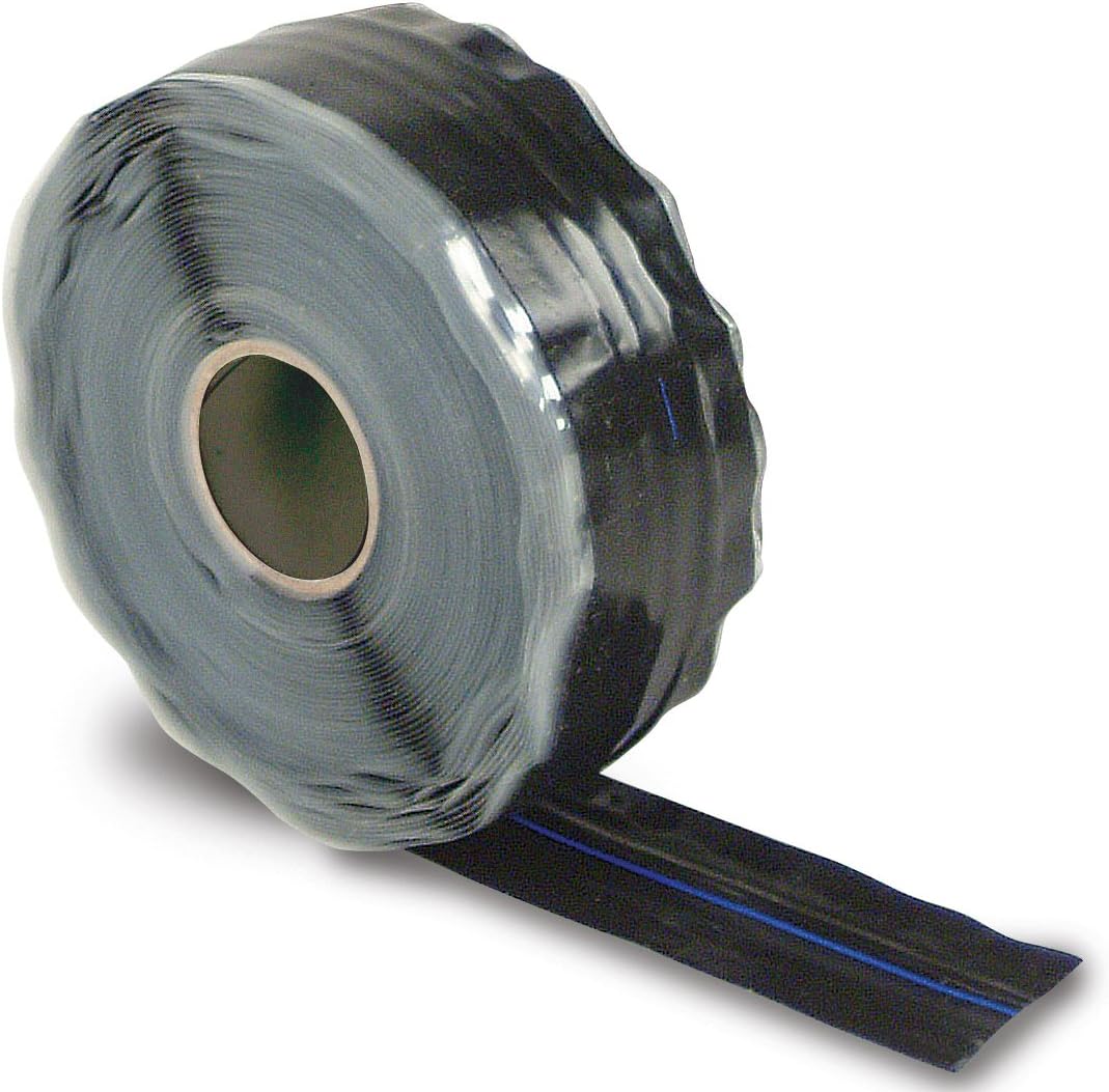 Design Engineering 010476 Fire Tape 1" x 36' Multi-Use Self-Vulcanizing Silicone Rubber Tape