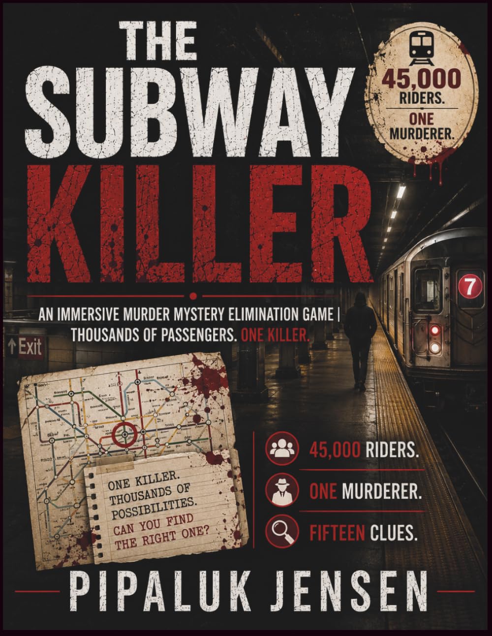 THE SUBWAY KILLER: An Immersive Murder Mystery Elimination Game | Thousands of Passengers. One Killer.