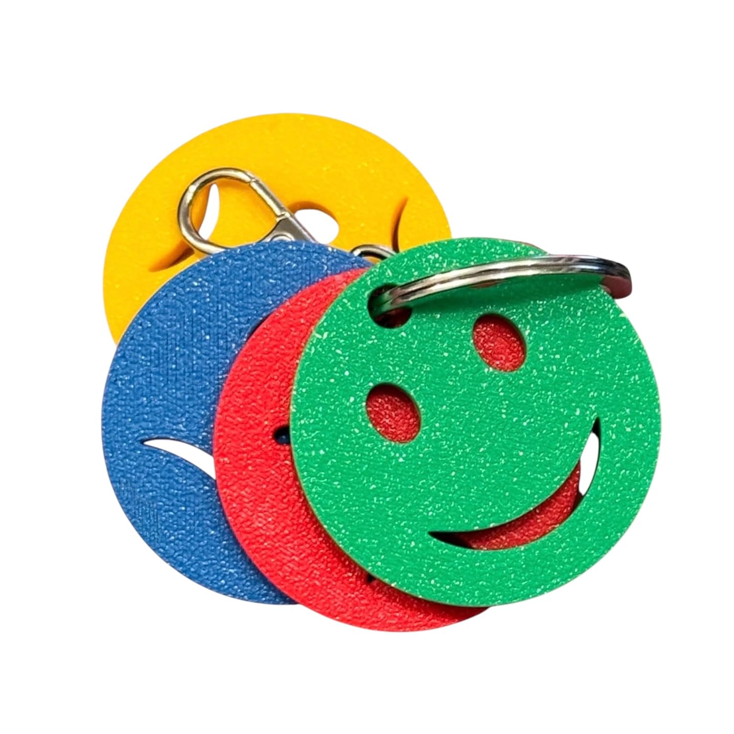 The Original Designed Zones of Regulation Keychain β 4 Colour Coded Mood Discs Teaching Aid | Emotional Regulation and Management Tool for Kids & Adults | SEN Communication Tool/Accessory