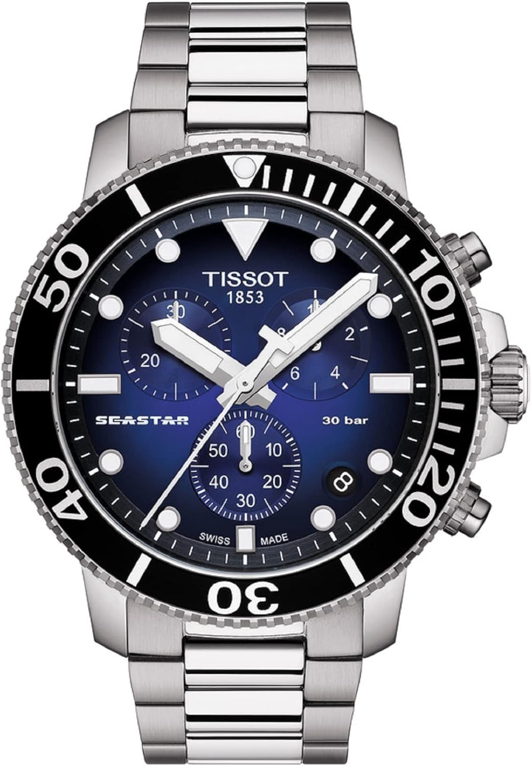 Tissot Mens Seastar Ceramic Sport Watch
