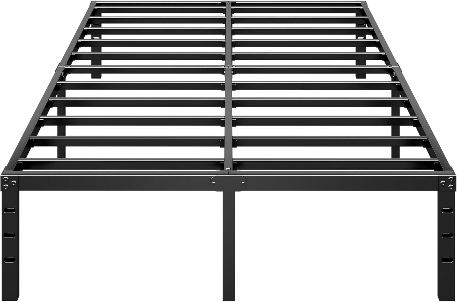 Metal Platform Bed Frame 14 Inch Tall,No Box Spring Needed,Full Size Bed with Heavy Duty Strong Support Slats,Easy to Assemble,Black